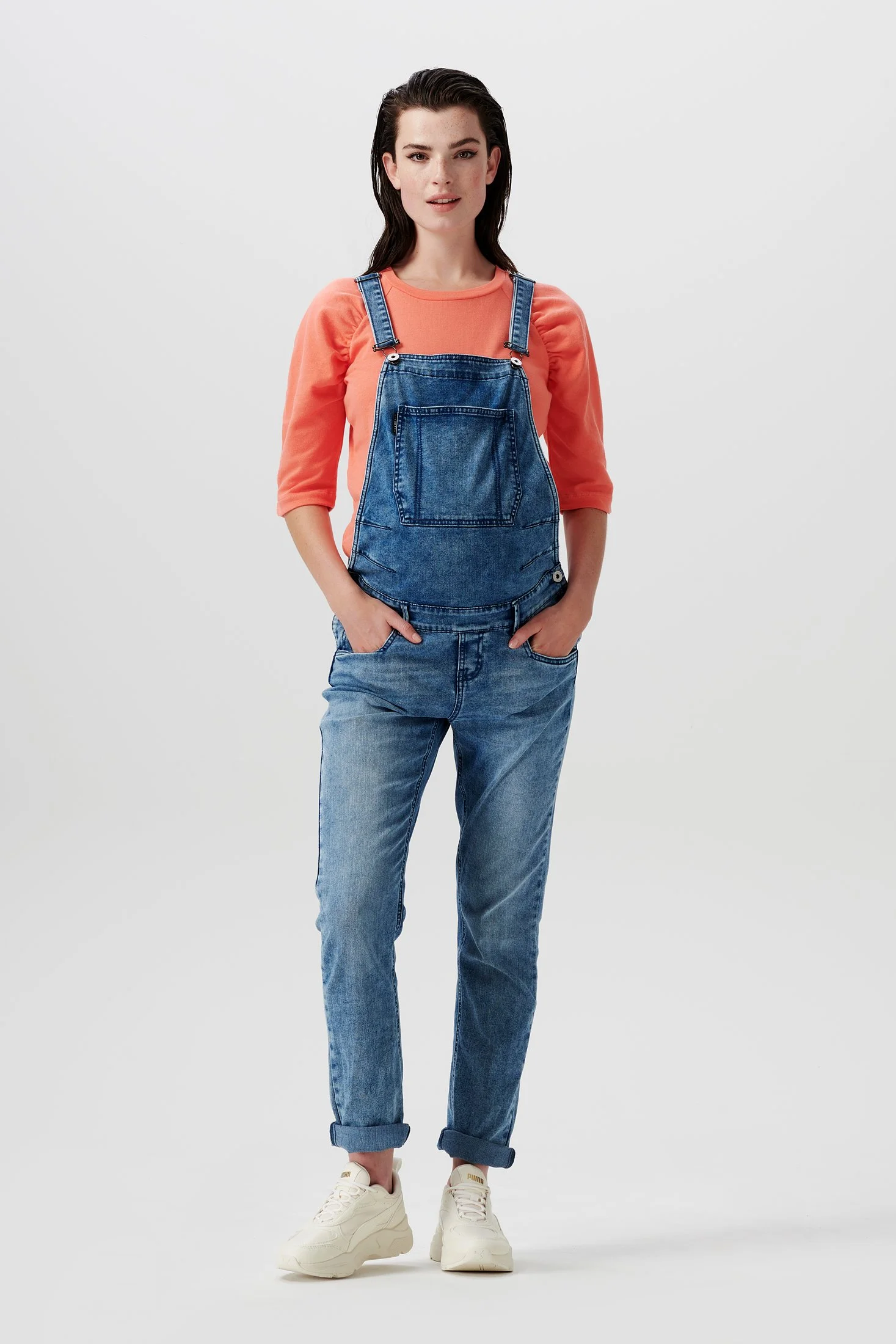Avely Salopette Authentic Blue Jean Overalls — Kickin'
